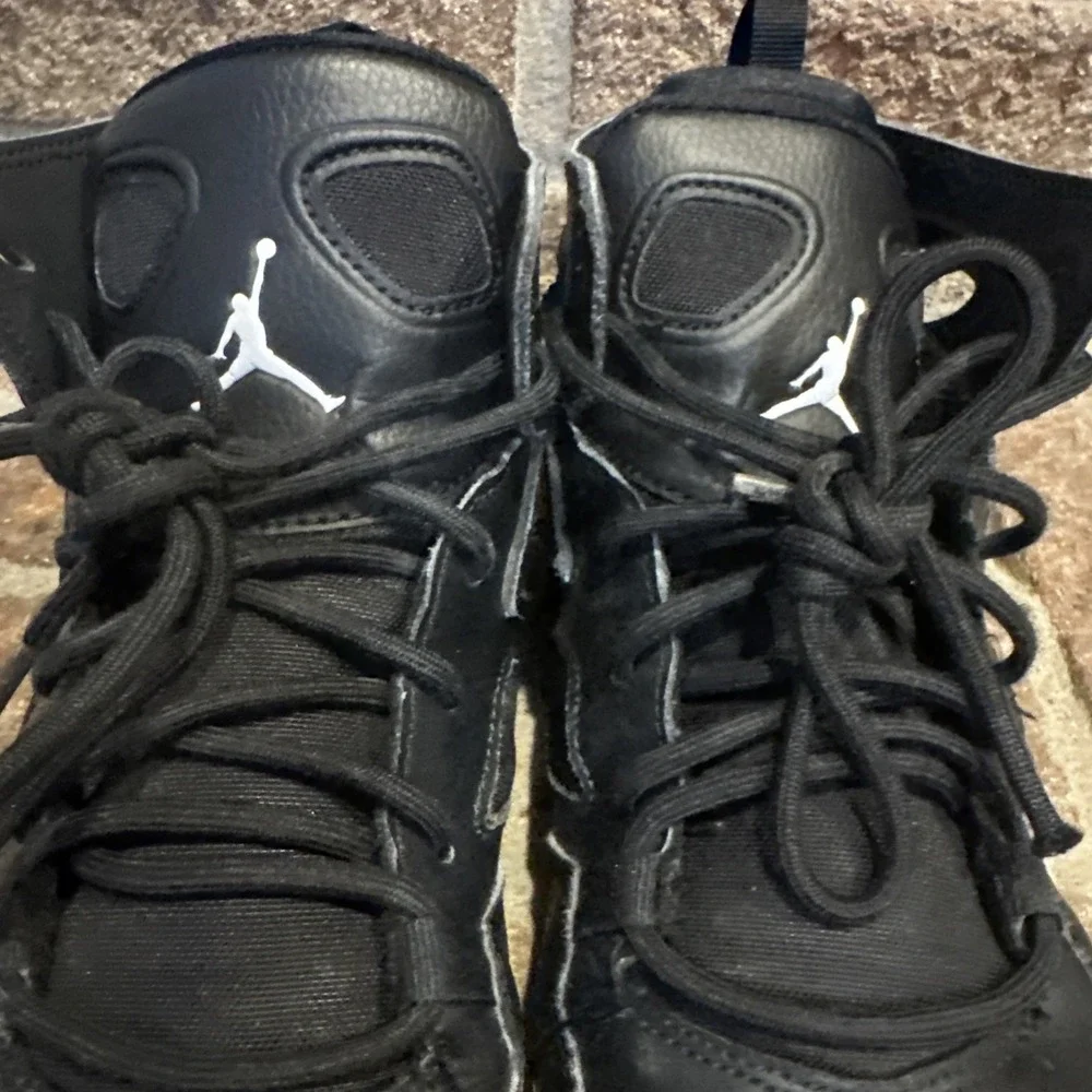 Nike Air Jordan Flight Club 91 GS Size 5.5Y‎ Black White DM1685 001 Shoes #0062